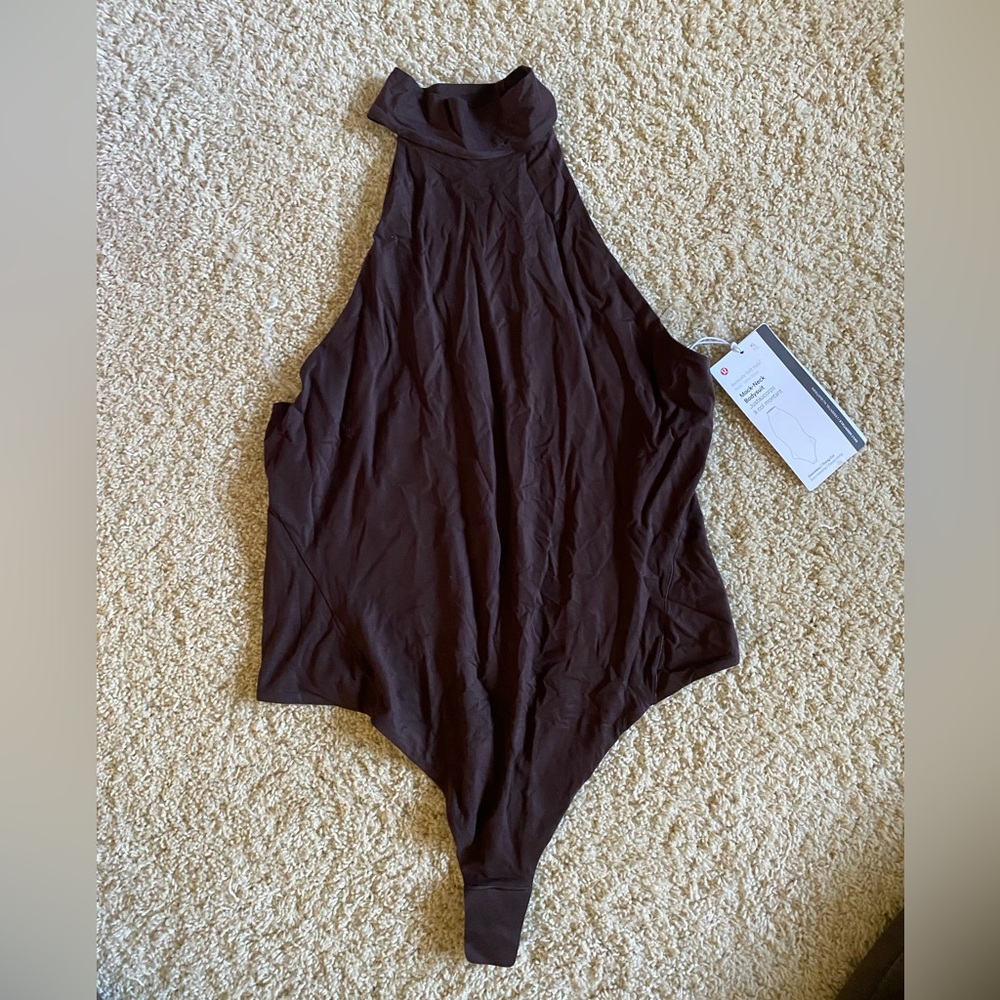 NWT Lululemon Wundermost Ultra-Soft Nulu Mockneck Sleeveless Bodysuit